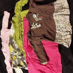 Carter's Lot of 5 Girls Shirts 3 Months